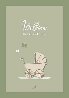 Kaart 1287 - Welkom lief klein kindje